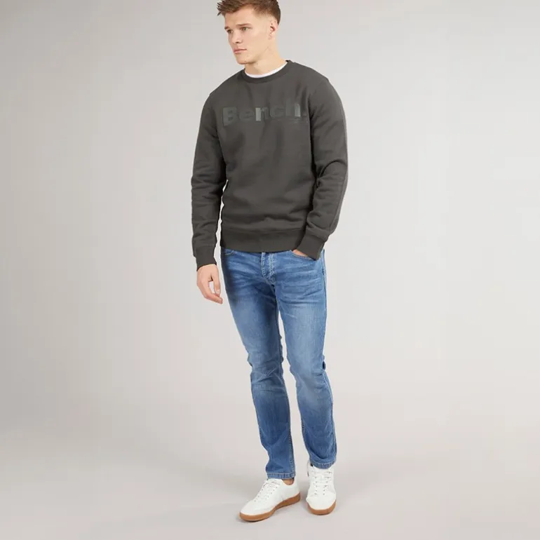 Bench Sweatshirt Herren Elado Dunkelgrau