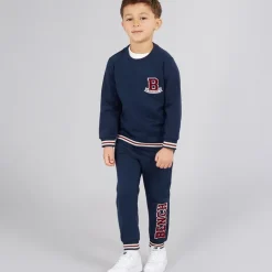 Bench Sweatshirt und Jogginghose Set Marineblau Jungen