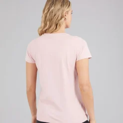 Bench T-Shirt Damen Tuiren Hell Stahliges Rosa
