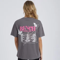 Bench T-Shirt Kemi Charcoal Damen