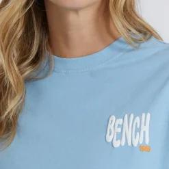 Bench T-Shirt Nanala Damen Hellblau