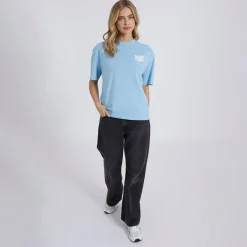 Bench T-Shirt Nanala Damen Hellblau