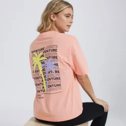 Bench T-Shirt Savita Rosa Koralle Damen