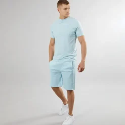 Bench T-Shirt und Shorts Set Herren Beslo Eis