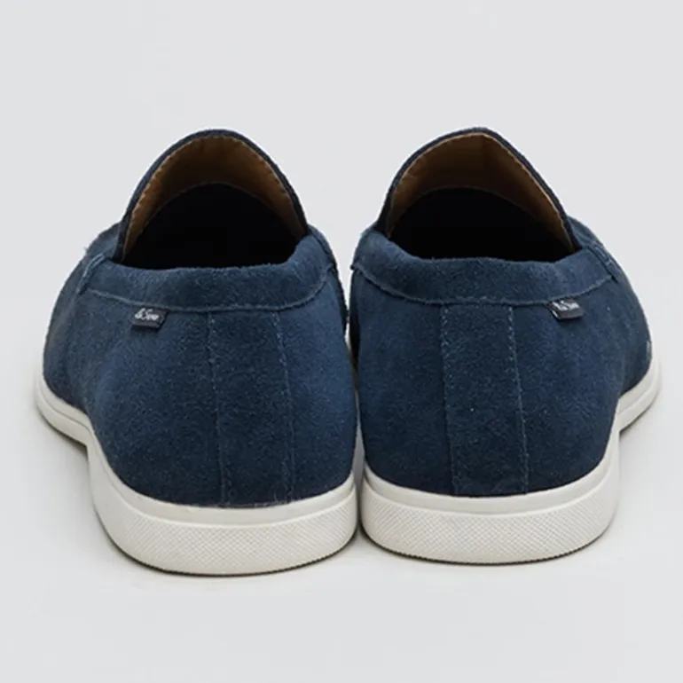 Ben Sherman Herren Amarillo Loafer Navy Suede