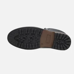 Ben Sherman Herren Bonneville Zehenkappen Stiefel Schwarz