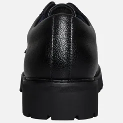Ben Sherman Herren Chesterley Derby Schuhe Black Grainy Pu