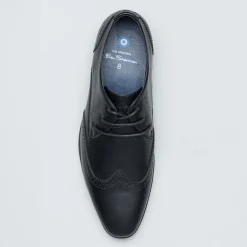 Ben Sherman Herren Clive Brogues Schwarz