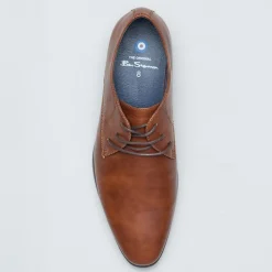 Ben Sherman Herren Derek Derby Shuhe Braun