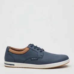 Ben Sherman Herren Detour Derby Schuhe Navy Imi