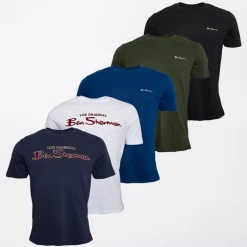 Ben Sherman Herren Fünferpack T Shirts Multi