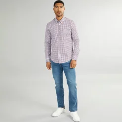 Ben Sherman Herren House Hemd mit langem Arm Mehrfarbig