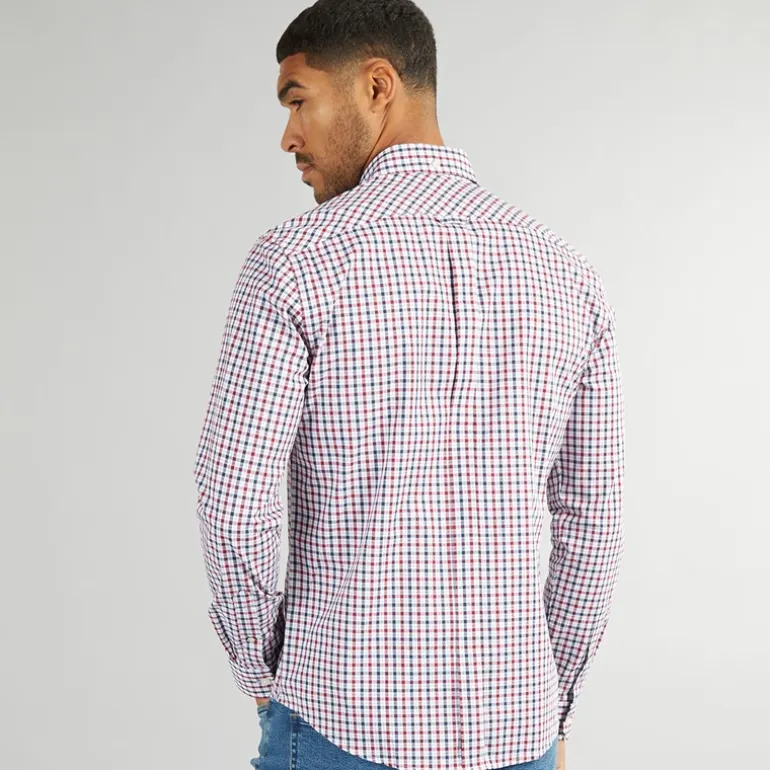 Ben Sherman Herren House Hemd mit langem Arm Mehrfarbig