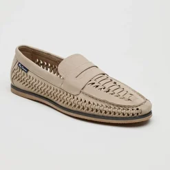 Ben Sherman Herren Miami Gewebte Deck Schuhe Sand