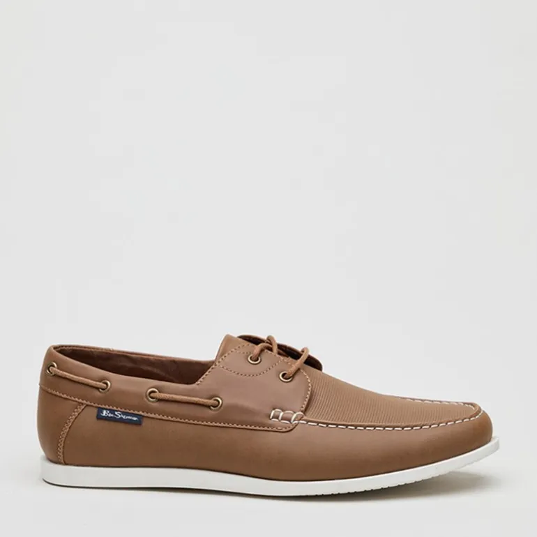 Ben Sherman Herren Oceanic Deck Bootsschuhe Mittelbraun