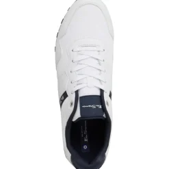 Ben Sherman Herren Owen Retro Sneaker Weiß