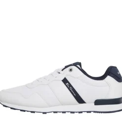 Ben Sherman Herren Owen Retro Sneaker Weiß