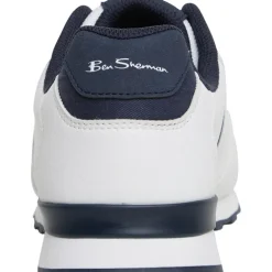 Ben Sherman Herren Owen Retro Sneaker Weiß