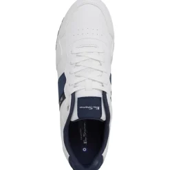 Ben Sherman Herren Owen Retro Sneaker Weiß