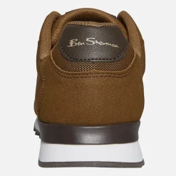 Ben Sherman Herren Owen Retro Laufschuhe Brown Mesh