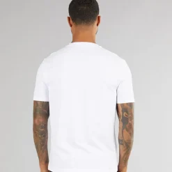Ben Sherman Herren Rehersal Room T Shirt Weiß