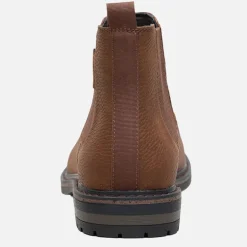 Ben Sherman Herren Vincent Chelsea Stiefel Braun