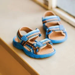 Bisgaard Kinder Nico Sandalen Cobalt Mix