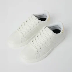 BJORN BORG Damen Cup T460 Sneaker Weiß/Gold White - Gold