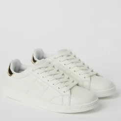 BJORN BORG Damen Cup T460 Sneaker Weiß/Gold White - Gold