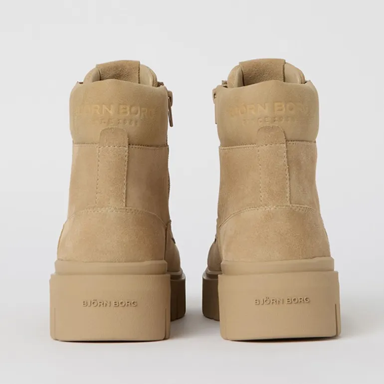 BJORN BORG Damen H300 Wanderstiefel Mid Sand