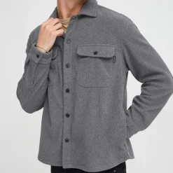 Blend Herren Überhemd Charcoal Mix