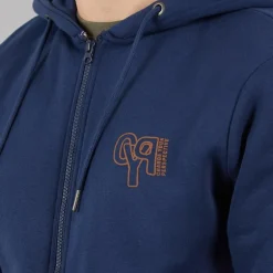 Blend Herren Reißverschluss Kapuzenpullover Dress Blues