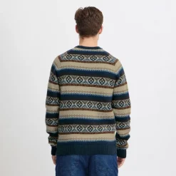 Blend Herren Strickpullover Dress Blues