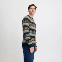 Blend Herren Strickpullover Dress Blues