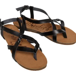 Blowfish Damen Granola-B Sandalen Schwarz