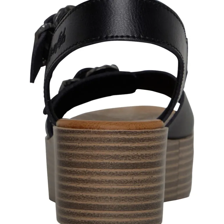 Blowfish Damen Leeds Sandalen Schwarz