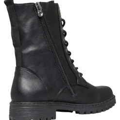 Blowfish Damen Rüschen Stiefel Schwarz Bronco