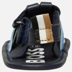 BOSS Baby Junge Klett Sandalen Marineblau