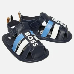BOSS Baby Junge Klett Sandalen Marineblau