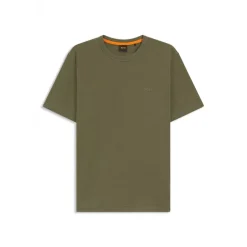 BOSS Herren Tegood T Shirt Open Green
