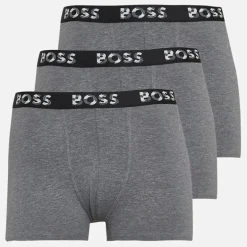 BOSS Junge Drei Pack Boxers Gris Chine