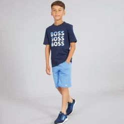 BOSS Junge Kurze Hose Marineblau