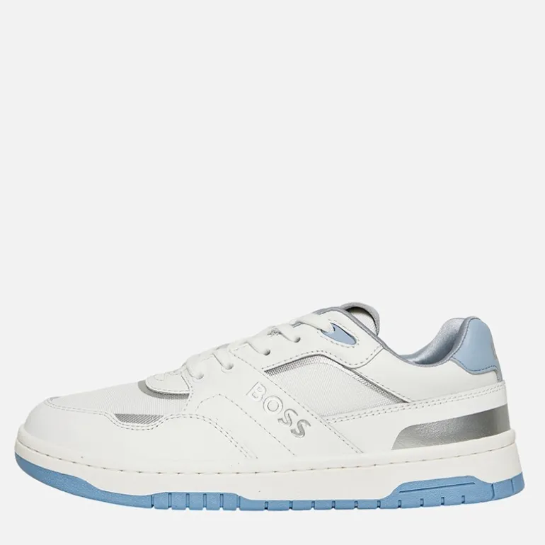 BOSS Junior Junge Court Turnschuhe Weiß