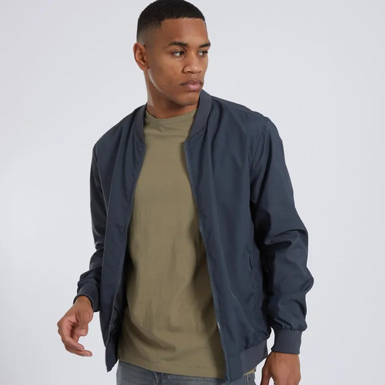 Brave Soul Bomberjacke Herren Sanjay Anthrazit