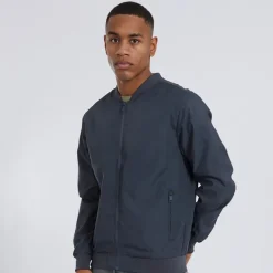 Brave Soul Bomberjacke Herren Sanjay Anthrazit