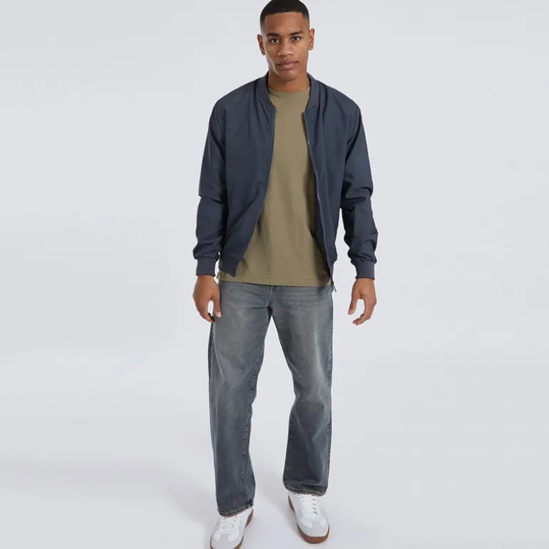 Brave Soul Bomberjacke Herren Sanjay Anthrazit