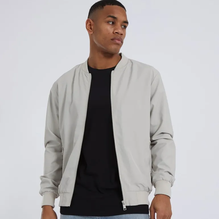 Brave Soul Bomberjacke Sanjay Herren Stein