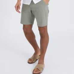 Brave Soul Chino Shorts Herren Hansen Salbei