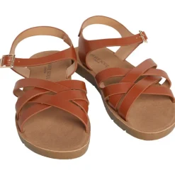 Brave Soul Damen Aria Sandalen Hellbraun