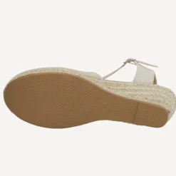 Brave Soul Damen Berry Wedge Sandalen       Braun
